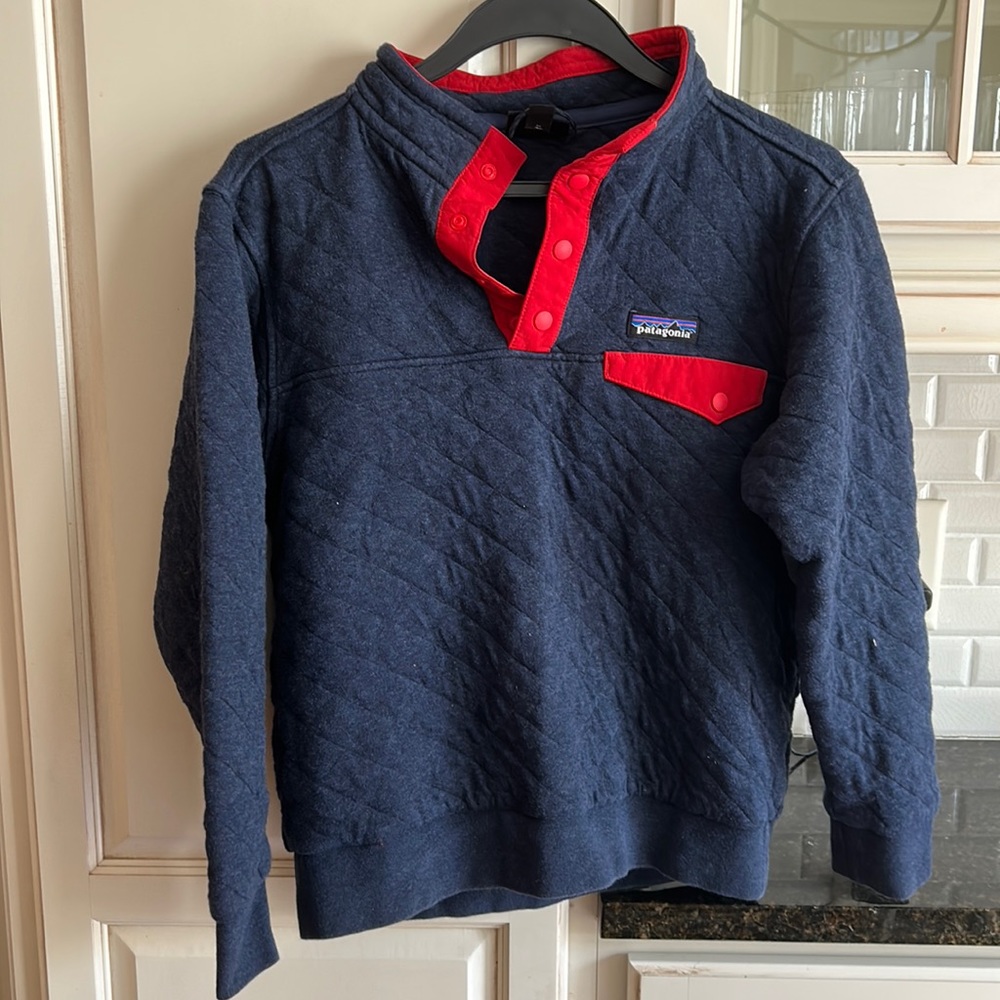 Boys Patagonia Quilted Pullover